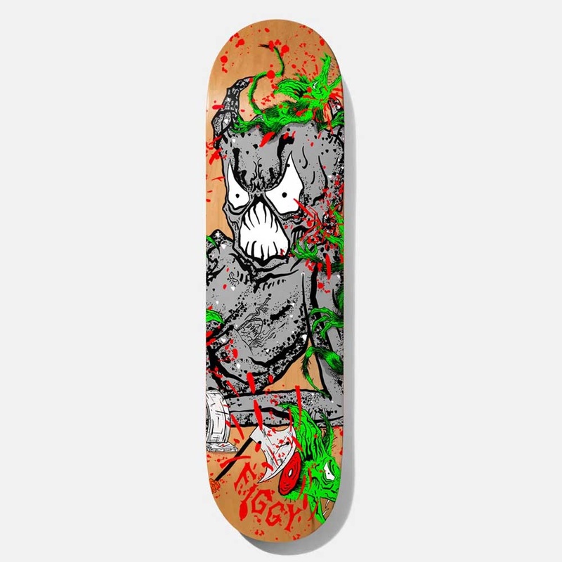 Baker Skateboards – 8.0″ Justin ‘Figgy’ Figueroa Toxic Rats Neckface Skateboard Deck