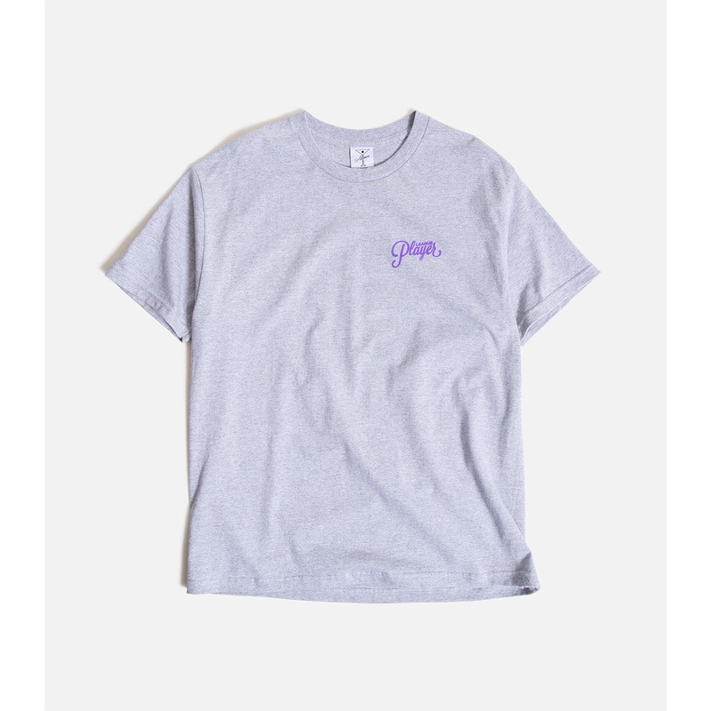 Alltimers League Player T-Shirt S Heather Grey
