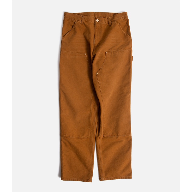 Carhartt WIP Double Knee Pant 28 Deep Hamilton Brown (aged canvas)