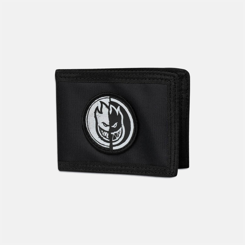 Spitfire – Yin Yang Bi-Fold Wallet – Black