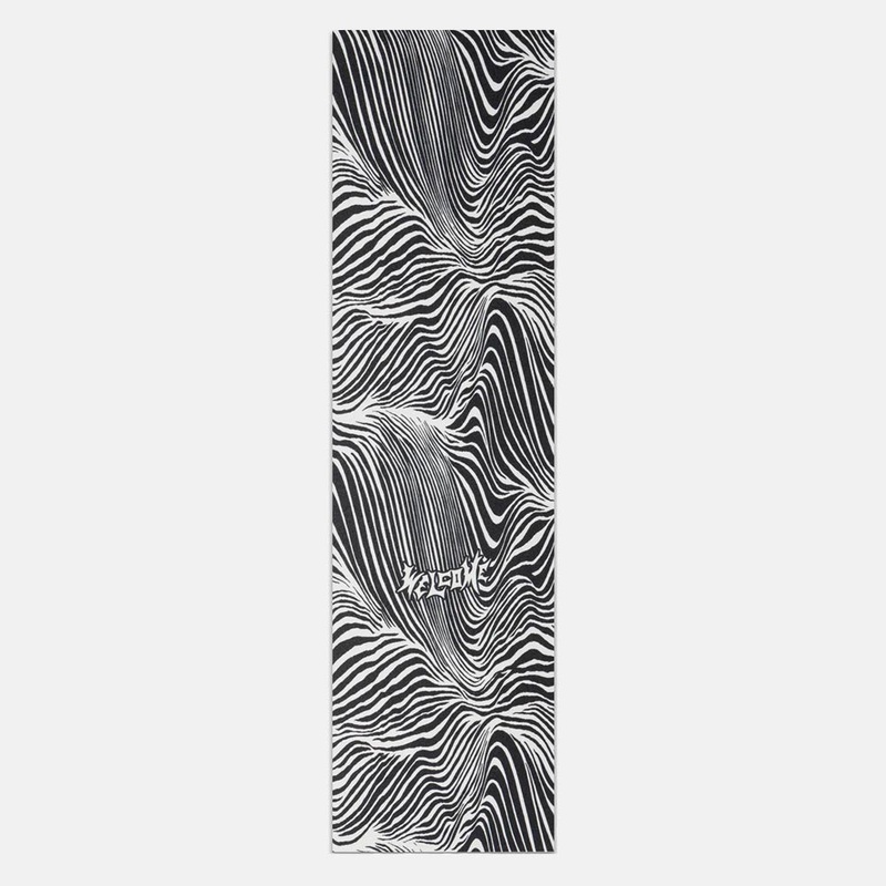 Welcome Skateboards – Zebra Griptape – Black / White
