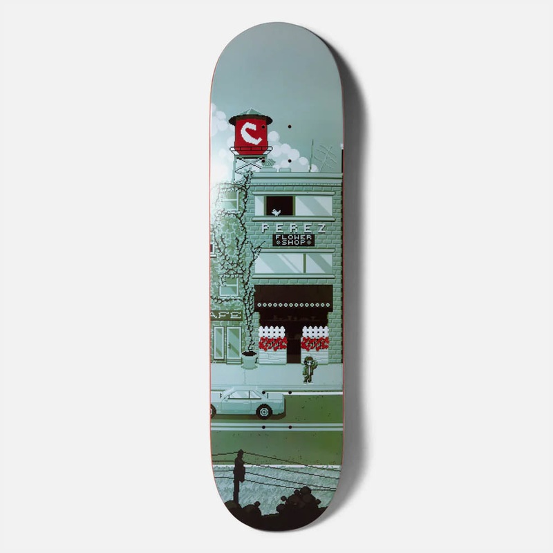 Chocolate Skateboards – 8.4″ Stevie Perez Pixel City Skateboard Deck