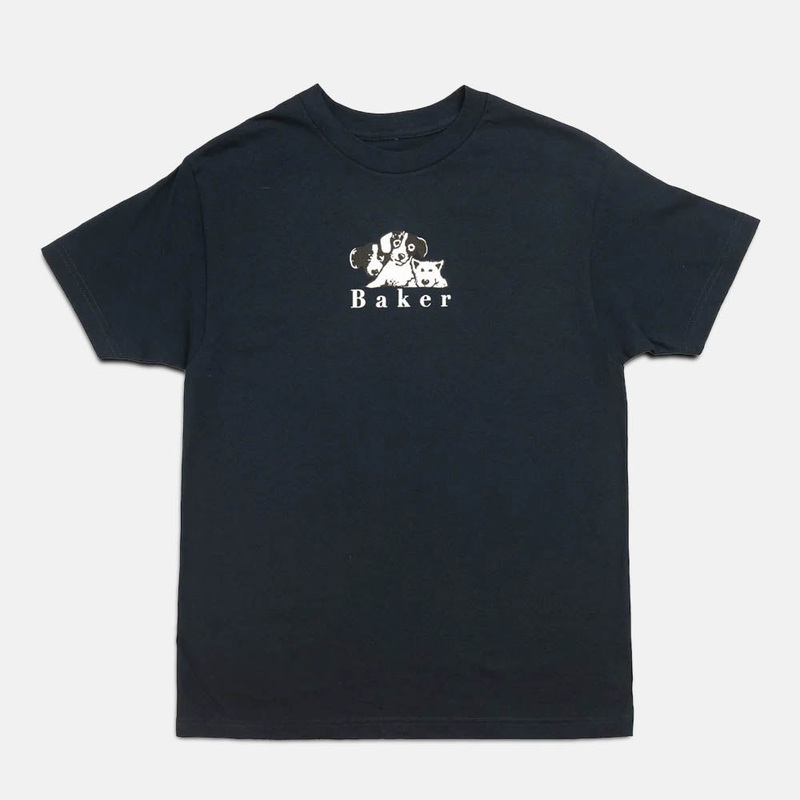 Baker – Where My Dogs At T-Shirt – Navy Small