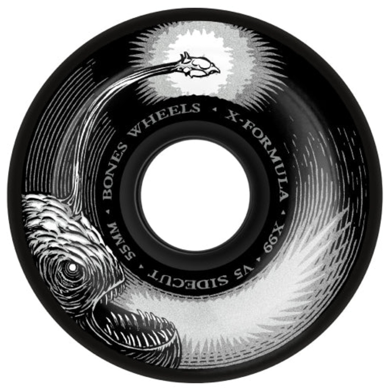 Bones XF V5 Sidecut Dark Waters Wheels 55MM 99A 55mm