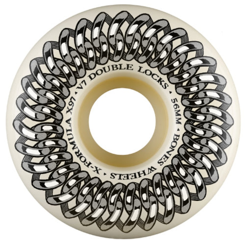 Bones XF V7 Double Lock Wheels 56MM 97A 56mm