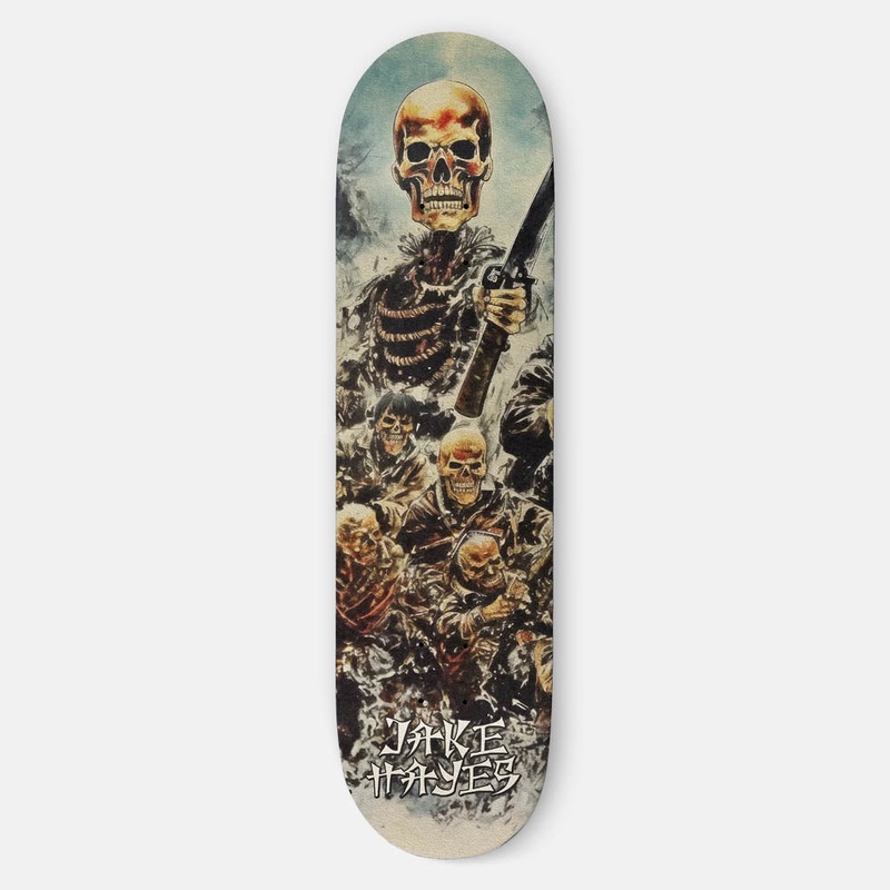 Deathwish Skateboards – 8.3875″ Jake Hayes Skull Skateboard Deck