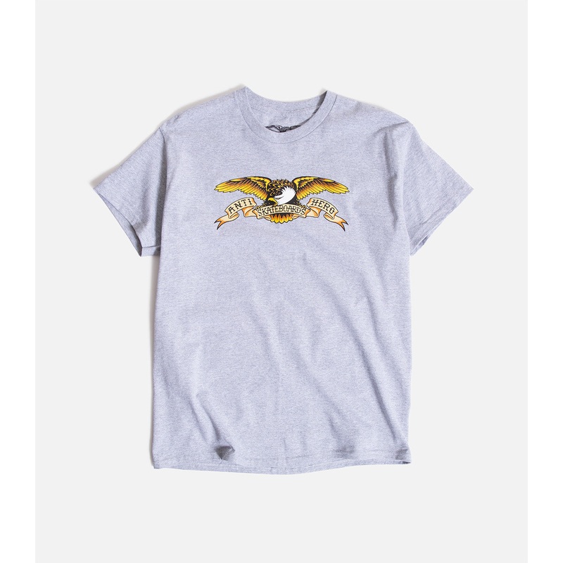 Antihero Eagle T-Shirt S Sport Grey/Multi