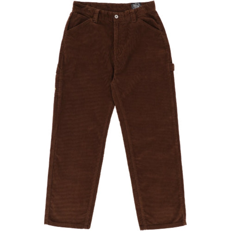 Krooked Shmoo Corduroy Carpenter Pant – Brown S