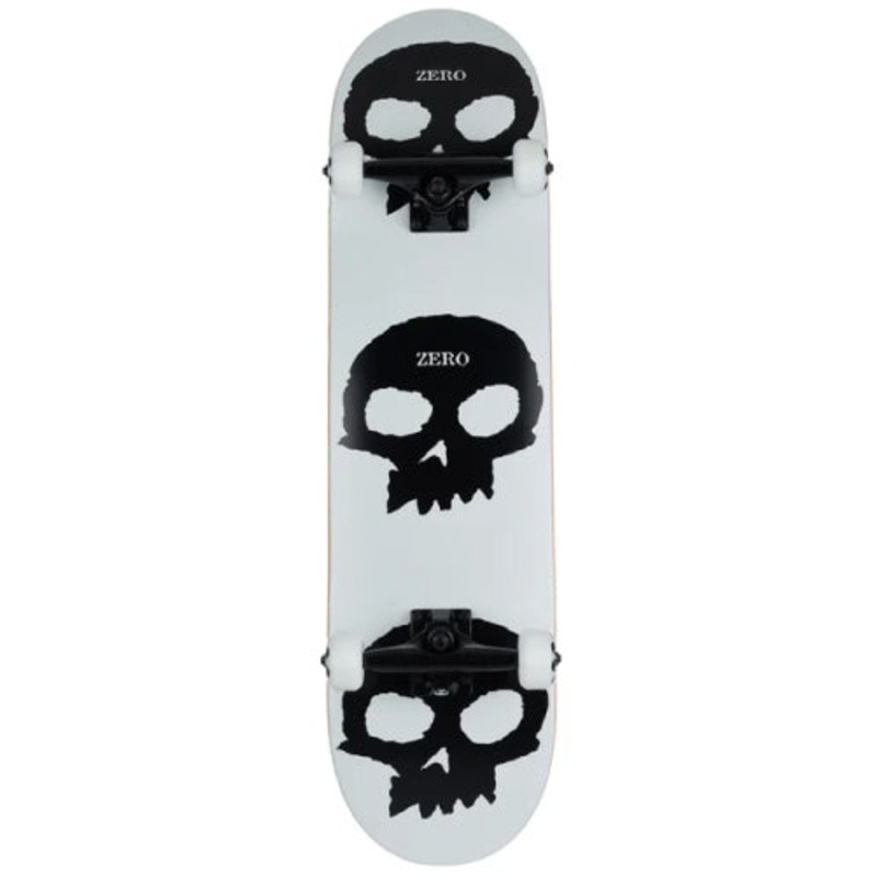 Zero 3 Skulls Glow in the Dark Complete Skateboard 8.0″ 8.0″