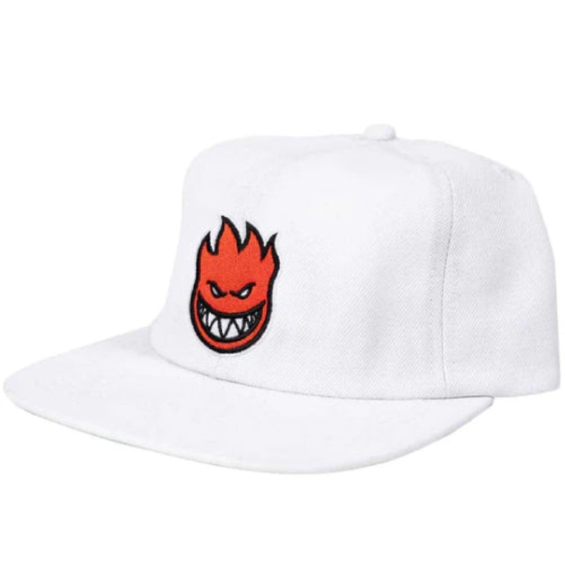 Spitfire Lil Bighead Fill Strapback Hat – White/Red/Green OS