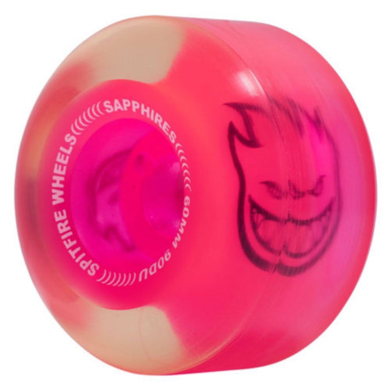 Spitfire Sapphires Conical Full Wheels Neon Pink 60MM 90D 60mm