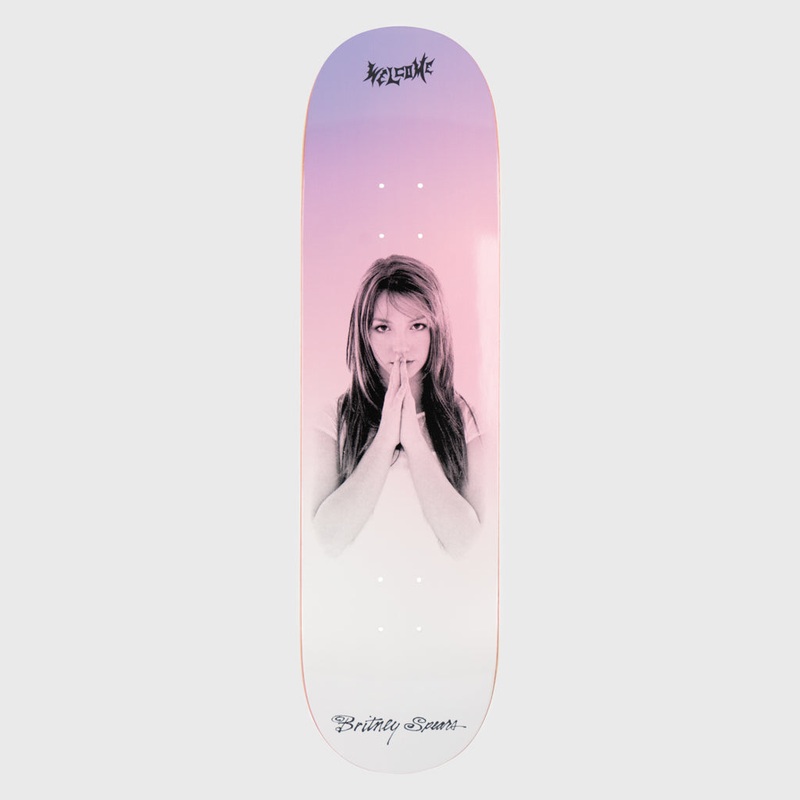 Welcome Skateboards – 8.5″ Britney Spears Believe Skateboard Deck – Pearl Fade