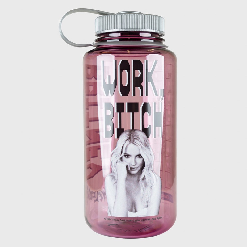 Welcome Skateboards – Britney Spears Work Bitch Nalgene Bottle – Pink