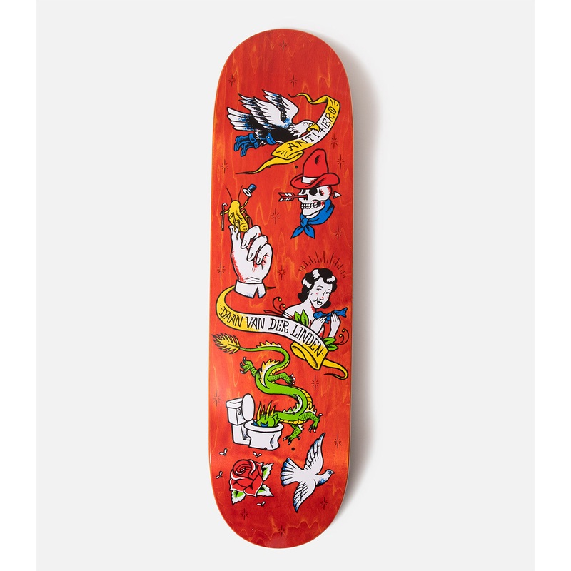 Antihero Daan Van Der Linden No Regrets Deck 8.5″ Random