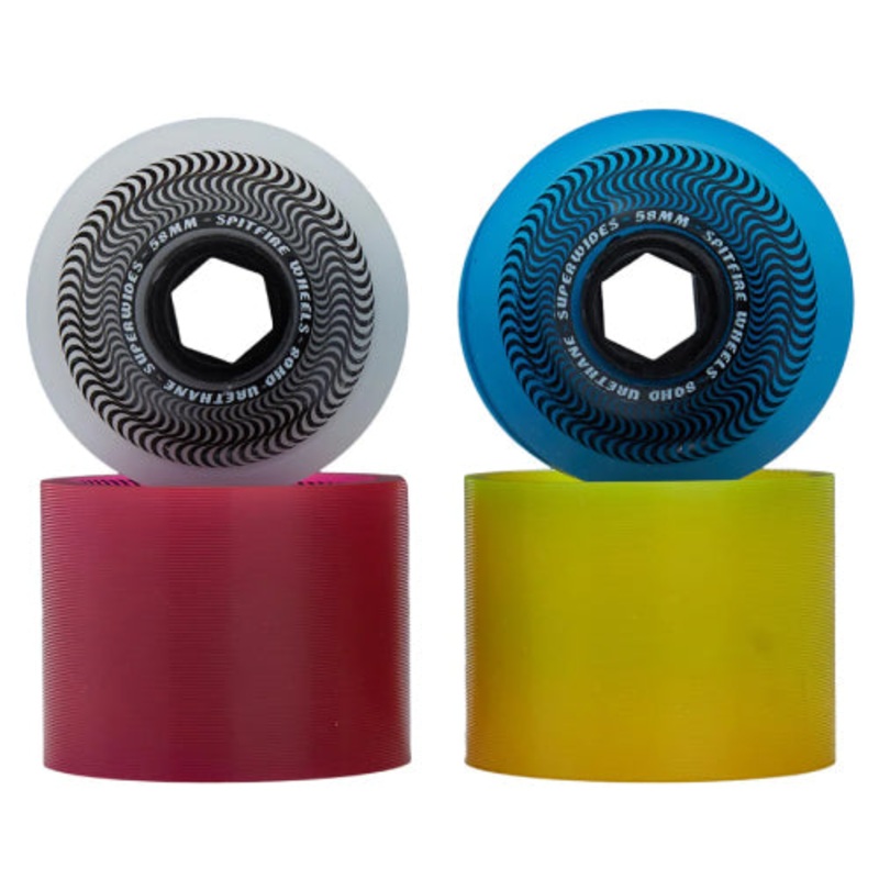 Spitfire Superwides Wheels CMYK 58MM 80HD 58mm