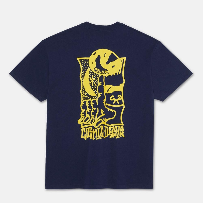 Polar Skate Co. – Cosmic T-Shirt – Dark Blue Small