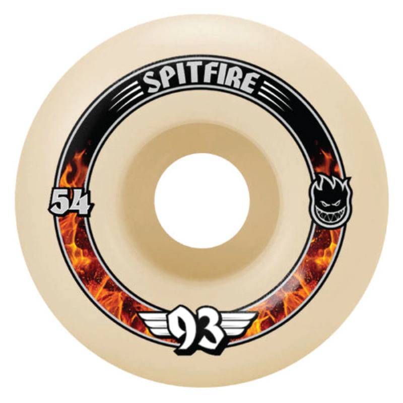Spitfire F4 Radials Wheels Natural 54MM 93D 54mm