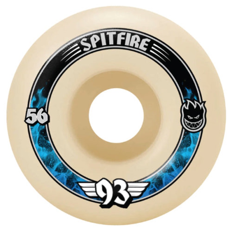 Spitfire F4 Radials Wheels Natural 56MM 93D 56mm
