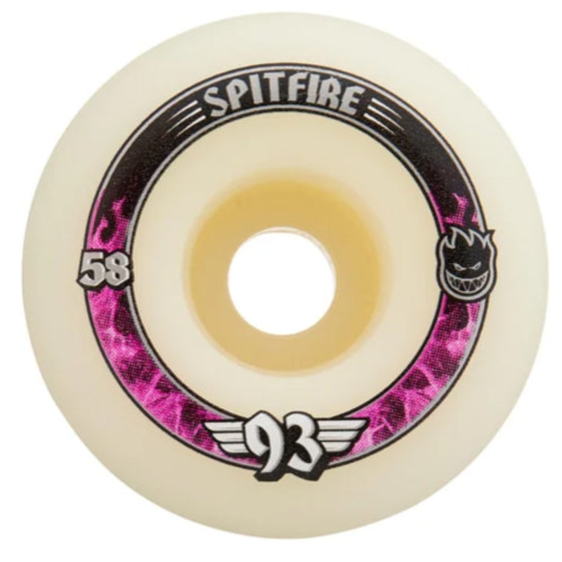 Spitfire F4 Radials Wheels Natural 58MM 93D 58mm