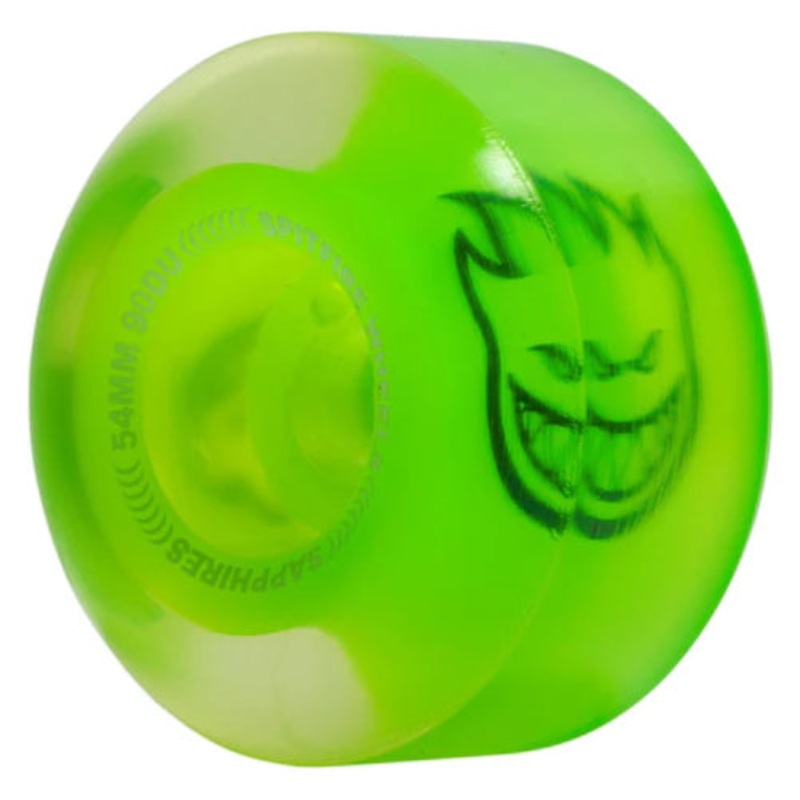 Spitfire Sapphires Conical Full Wheels Neon Green 54MM 90D 54mm