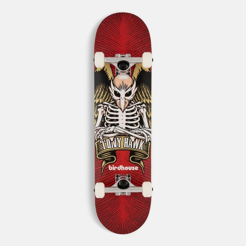 Birdhouse Skateboards – 8.0″ Hawk Icon Complete Skateboard – Red