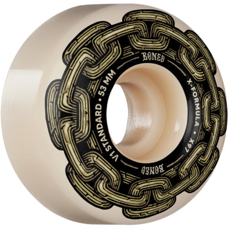 Bones X-Formula V1 Standard Gold Chain Wheels 52MM 97A 52mm