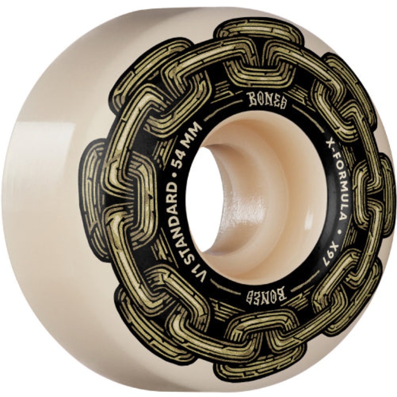 Bones X-Formula V1 Standard Gold Chain Wheels 54MM 97A 54mm