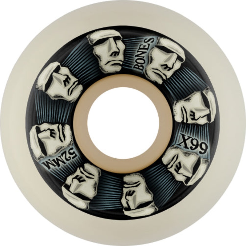 Bones X-Formula V5 Sidecut Head Rush Wheels 52MM 99A 52mm
