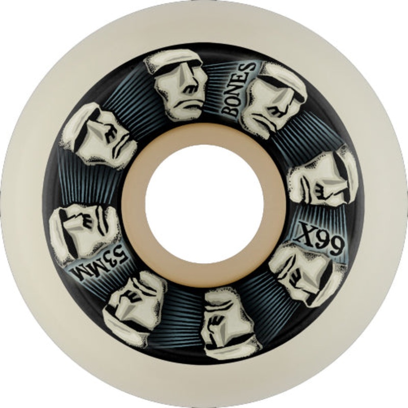 Bones X-Formula V5 Sidecut Head Rush Wheels 53MM 99A 53mm