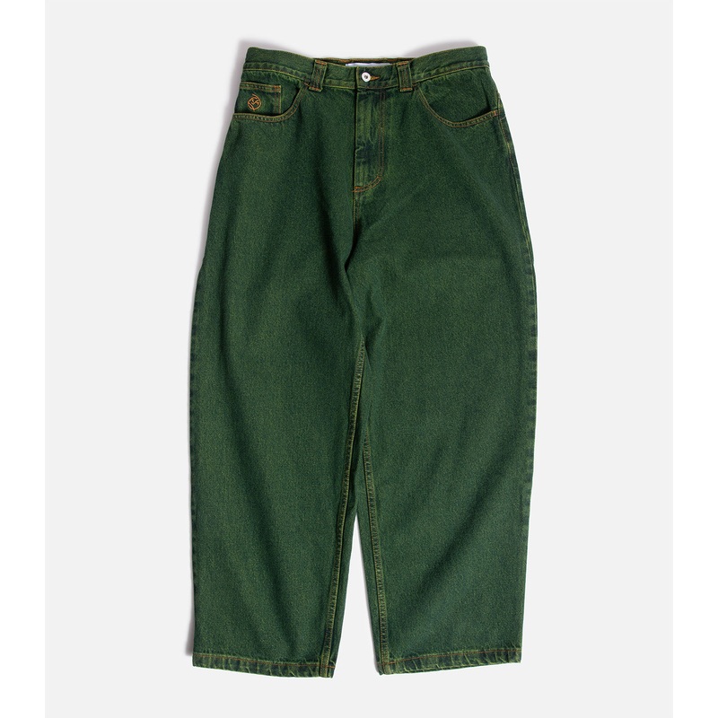 Polar Big Boy Pants XS Chartreuse/Blue