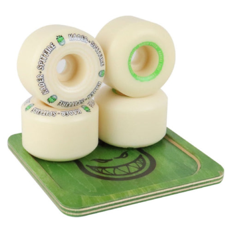 Spitfire F4 Radial Full Kader Puffs Wheels Natural 59MM 99D 59mm