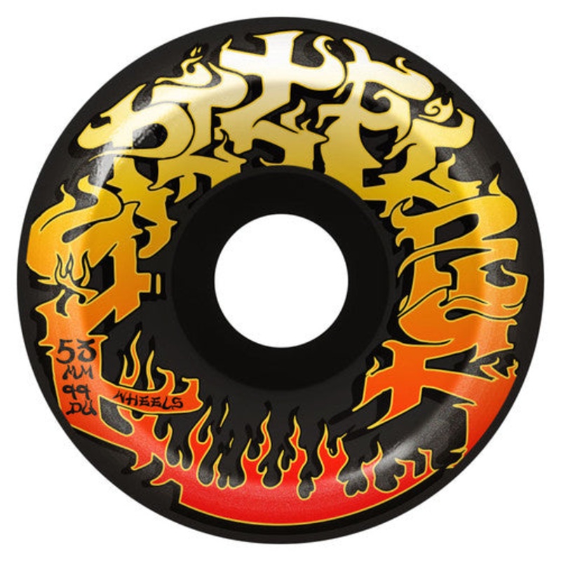 Spitfire F4 Savie Conical Full Wheels Black 53MM 99D 53mm