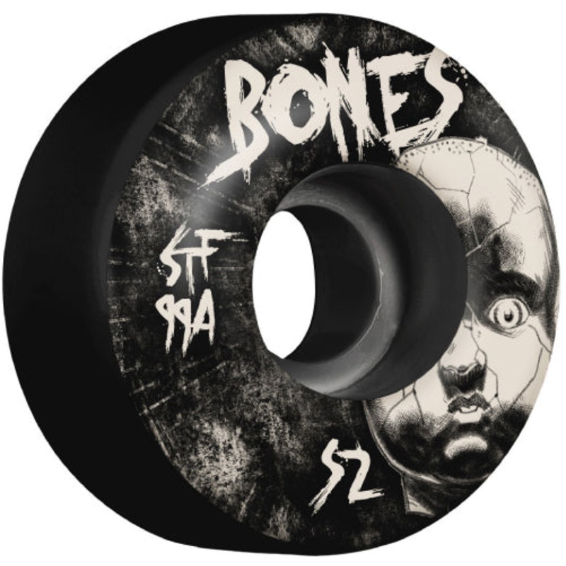 Bones STF Dollhouse V1 Standard Black Wheels 52MM 99A 52mm