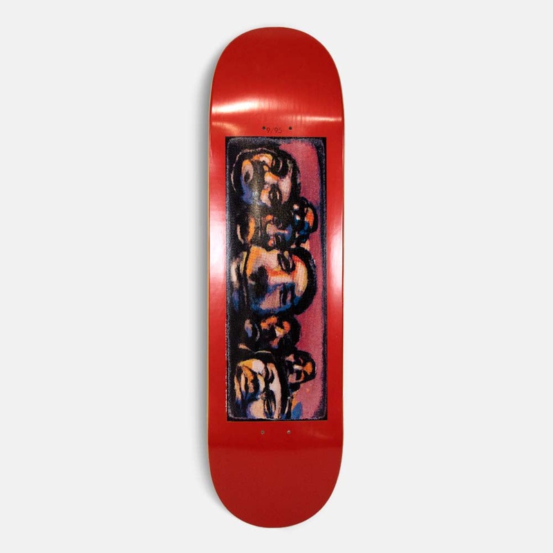 Carpet Company – 8.5″ Tourist Skateboard Deck (Brick Red)