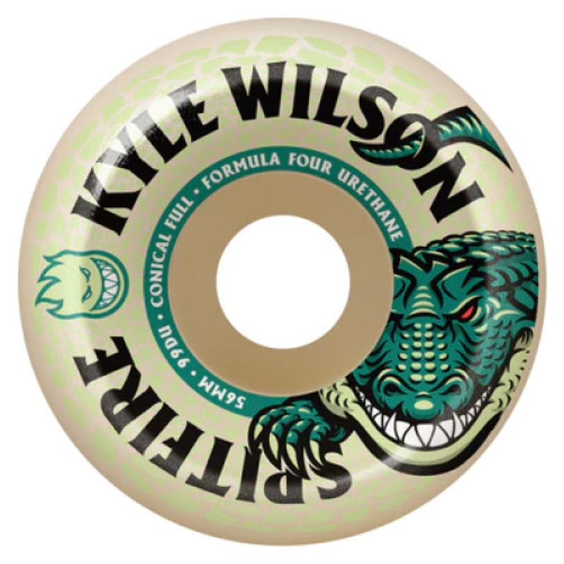 Spitfire F4 Conical Full Kyle Wilson Death Roll Wheels Natural 56MM 99D 56mm