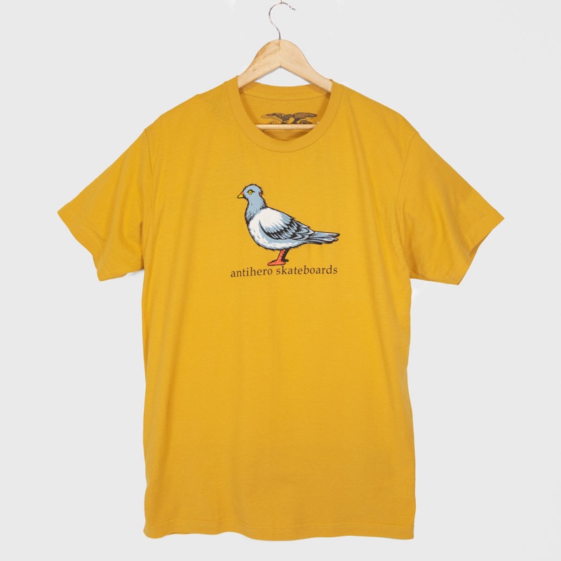 Anti Hero Skateboards – Big Pigeon T-Shirt – Ginger / Multi Small