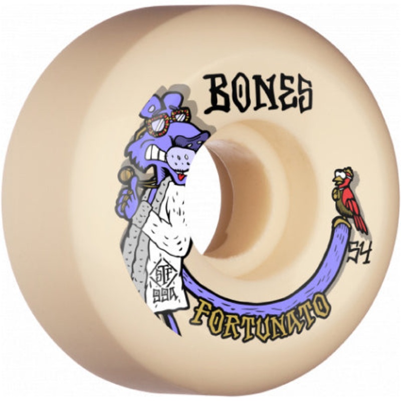 Bones STF Forrunato Pimpin V5 Sidecut Wheels 54MM 99A 54mm