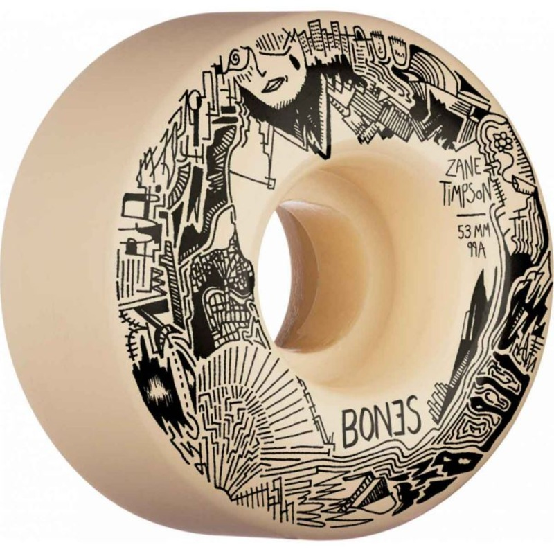 Bones STF Zane Timpson Memorial V4 Wide Wheels 53MM 99A 53mm
