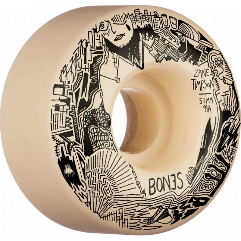 Bones STF Zane Timpson Memorial V4 Wide Wheels 54MM 99A 54mm