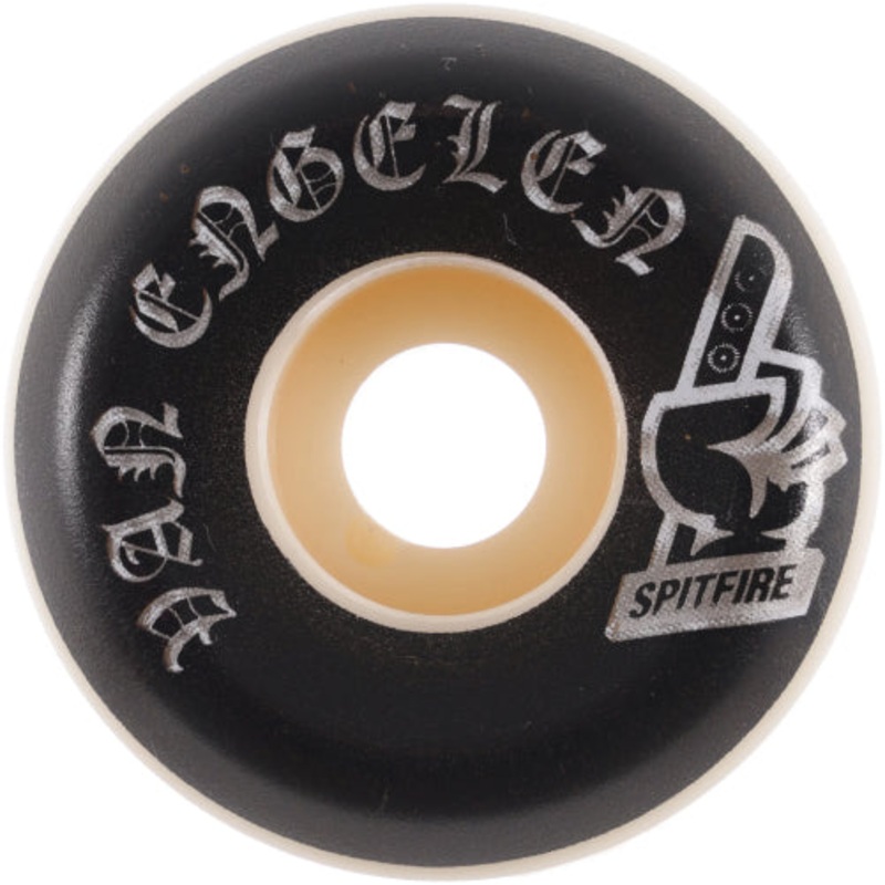 Spitfire F4 Conical Chrome Wheels Natural 54MM 99D 54mm