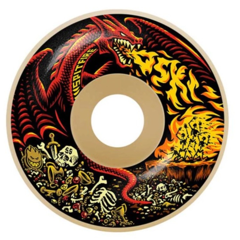 Spitfire F4 Radial Oski Scorched Wheels 57MM 99D 57mm