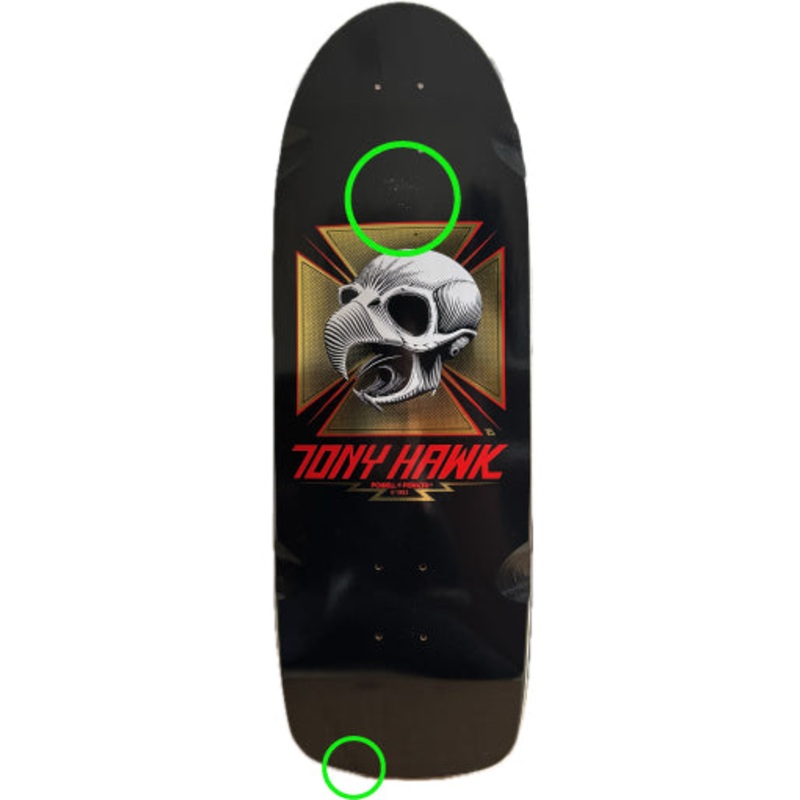 *BLEMISH* Powell Peralta Bones Brigade Series 16 TONY HAWK Black/Gold Foil Deck 10.38″ – Deck #1 10.38″