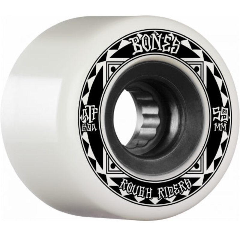 Bones ATF Rough Riders Runners Wheels White 59MM 80A 59mm