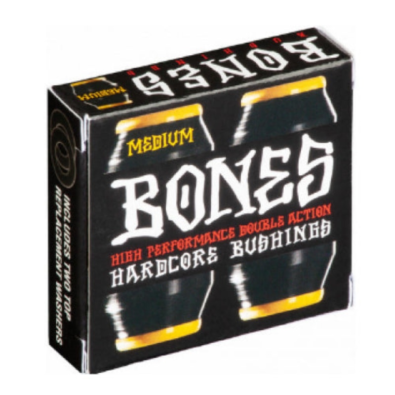 Bones Hardcore Medium Bushings Black, Yellow 91A