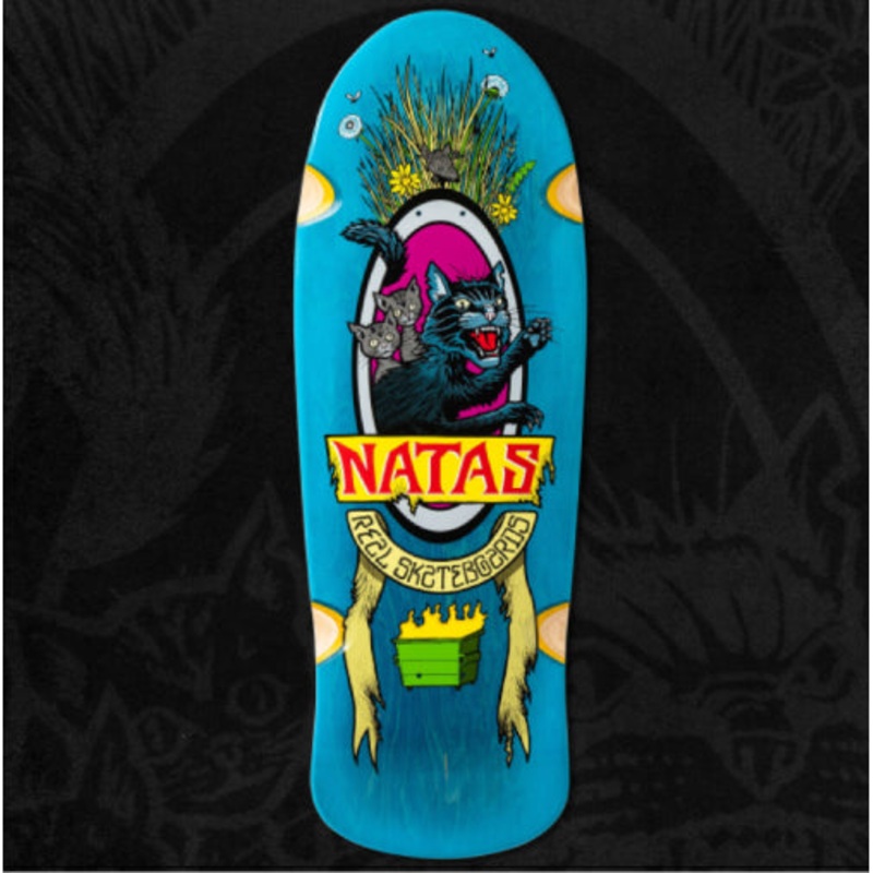Real Natas Kaupas X Todd Francis SSD25 Panther Skateboard Deck 10.891″ 10.891″