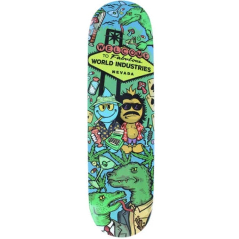 World Industries Fear & Loathing Skateboard Deck 8.25″ 8.25″