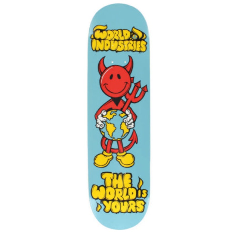 World Industries The World is Yours Skateboard Deck 8.5″ 8.5″