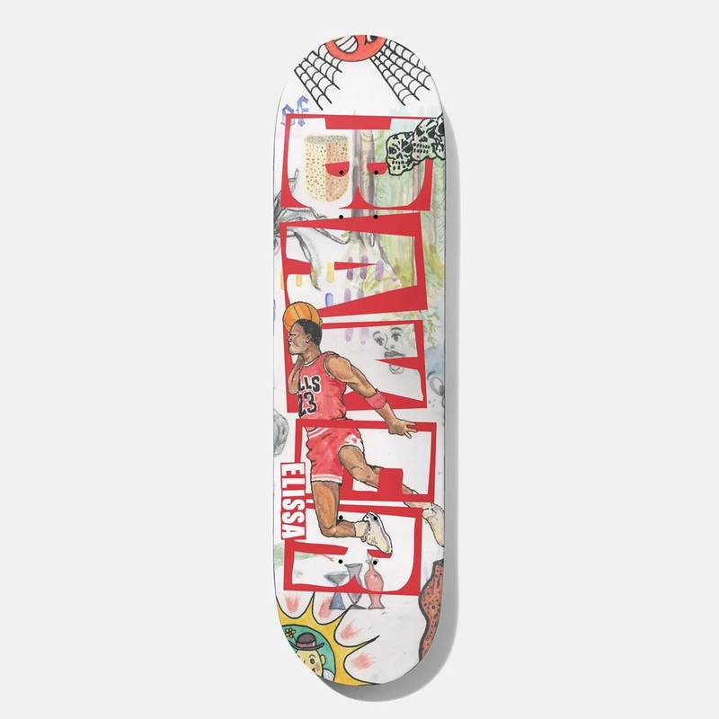 Baker Skateboards – 8.5″ Elissa Steamer MVP Skateboard Deck
