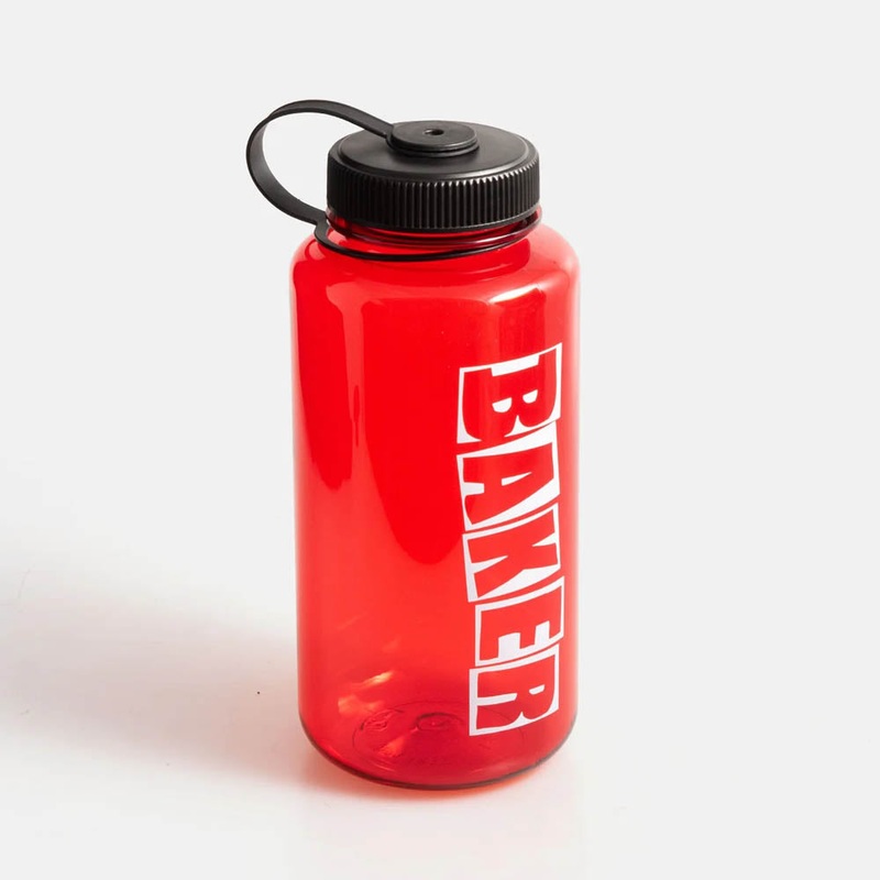 Baker Skateboards – Brand Logo Water Bottle – Red
