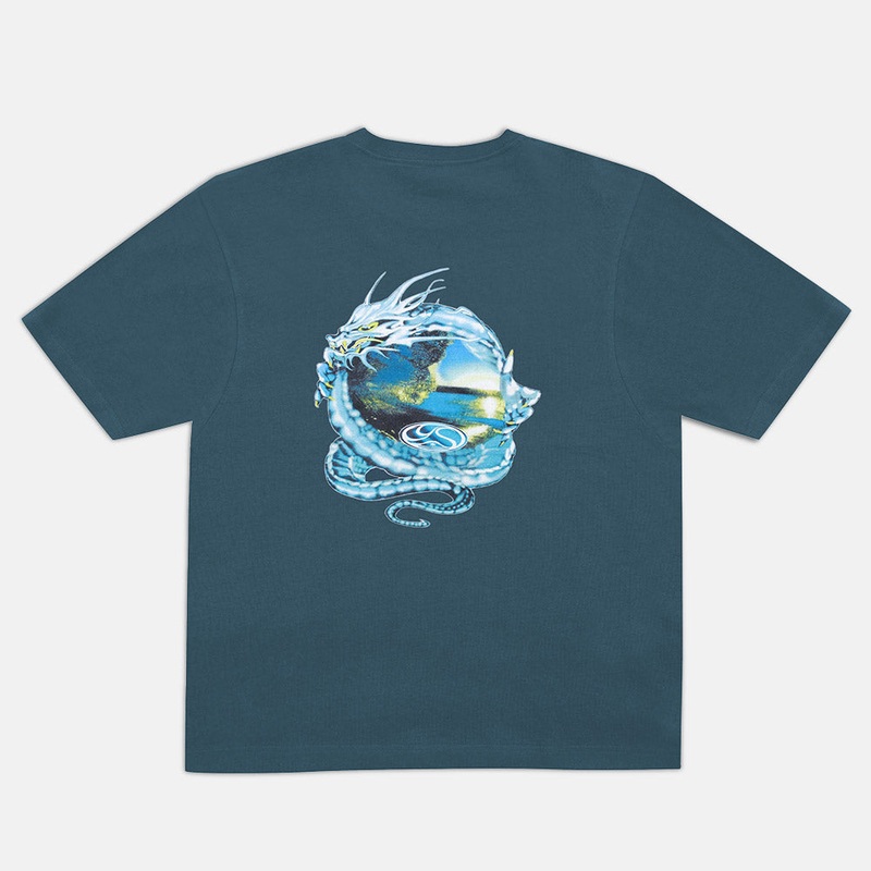 Yardsale – Wave Serpent T-Shirt – Navy Small